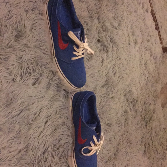 Nike Stefan Janoski blue lowtop skateboarding shoe - Picture 3 of 3